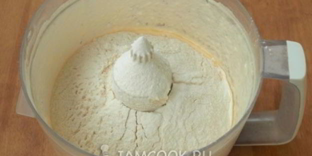 яблочный кекс с кунжутом