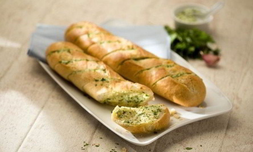 Рецепт багета с чесночным маслом