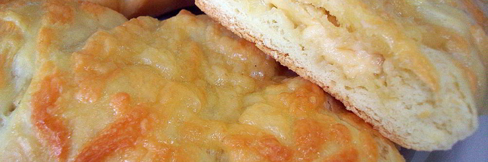 Багет в хлебопечке с сыром