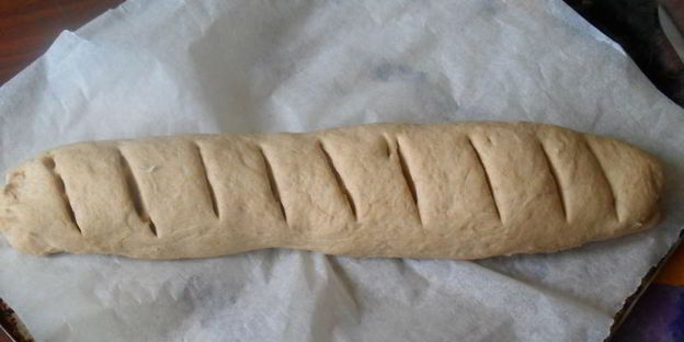 батон из цельнозерновой муки