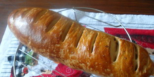 батон из цельнозерновой муки