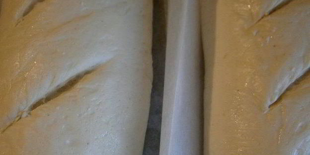 батон на долгой опаре