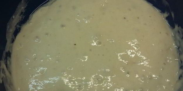 белый заварной батон