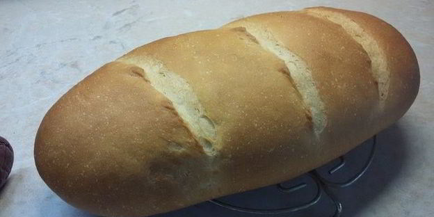 белый заварной батон