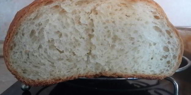 белый заварной батон