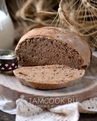 Бездрожжевой хлеб из ржаной муки