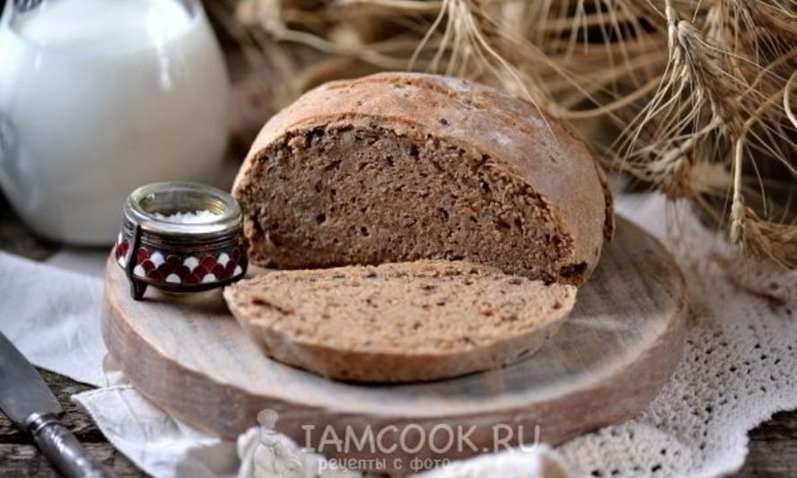 Рецепт бездрожжевого хлеба из ржаной муки