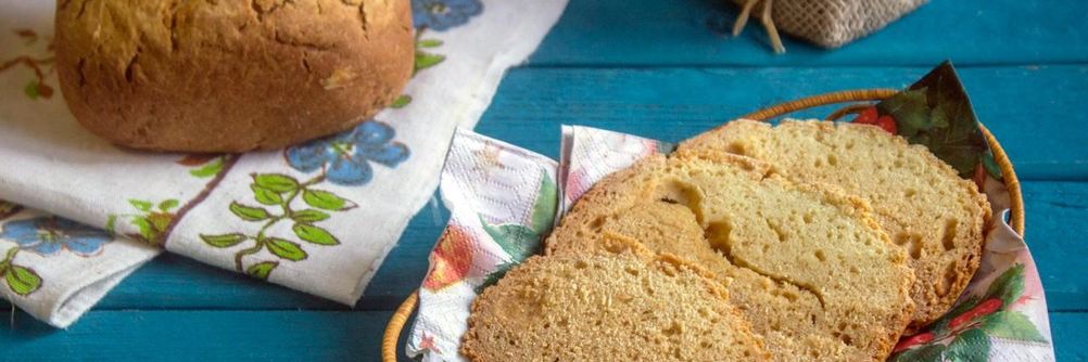 Бездрожжевой хлеб в хлебопечке