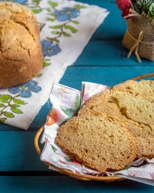 Бездрожжевой хлеб в хлебопечке