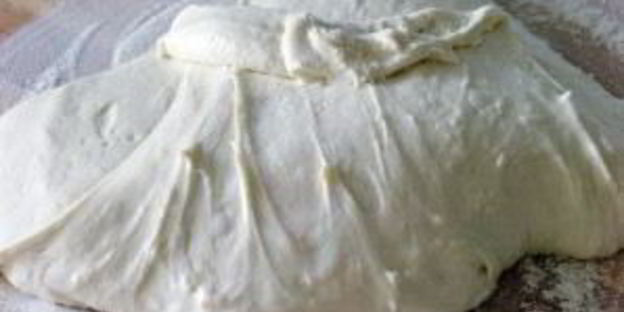 большой круглый хлеб