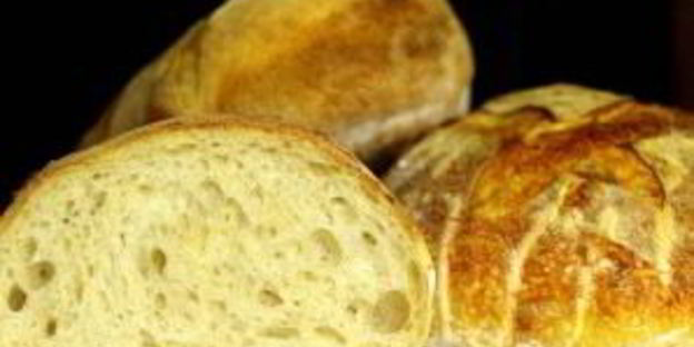 большой круглый хлеб