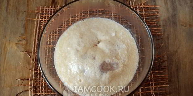 бородинский хлеб в вафельнице