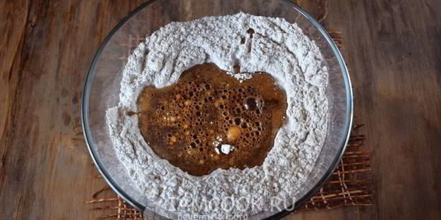 бородинский хлеб в вафельнице