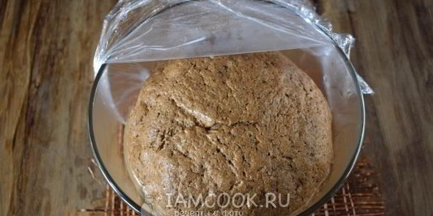 бородинский хлеб в вафельнице