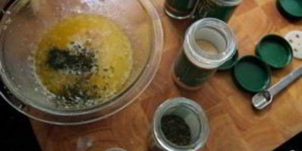 чесночный хлеб