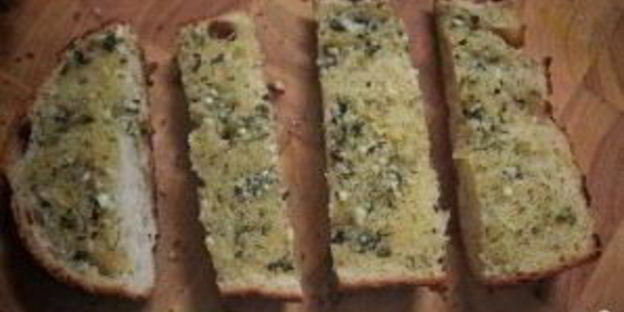 чесночный хлеб