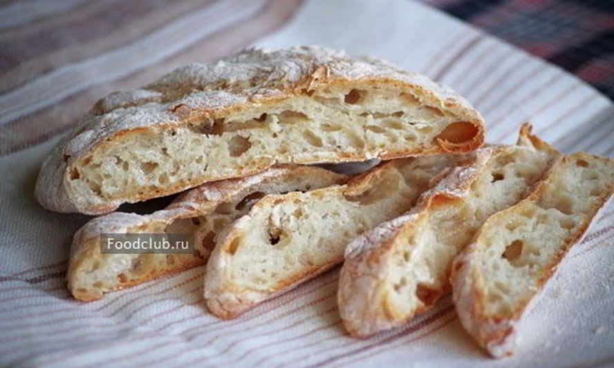 Рецепт чиабатты
