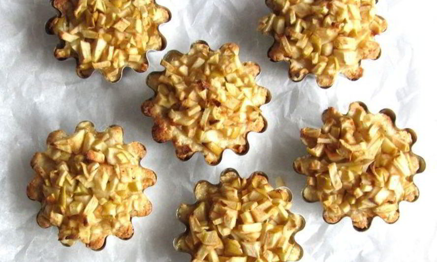 Рецепт деревенских галет с яблоками