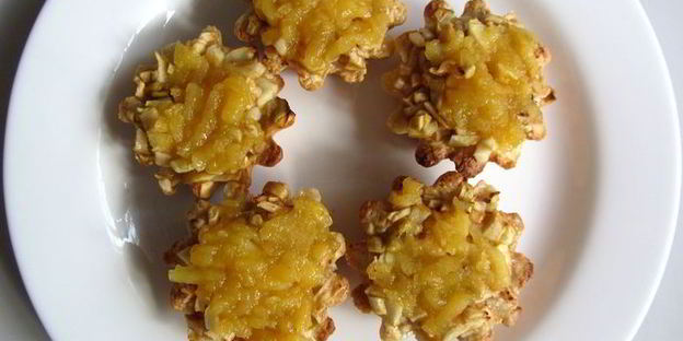 деревенские галеты с яблоками