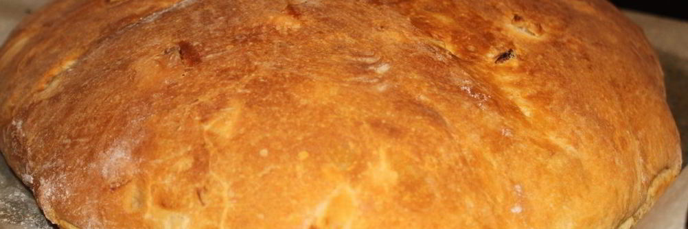 Домашний хлеб с луком