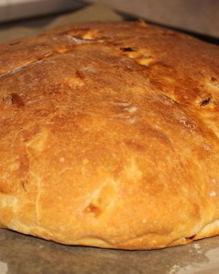 Домашний хлеб с луком