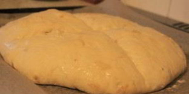 домашний хлеб с луком