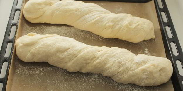 французский крученый багет