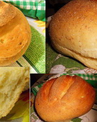 Горчичный хлеб, вымешанный в отрубях