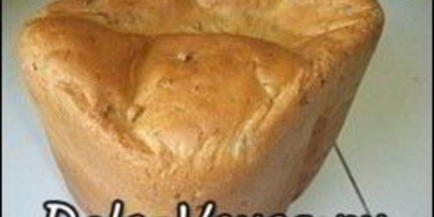 хлеб белый с чесноком и зеленью