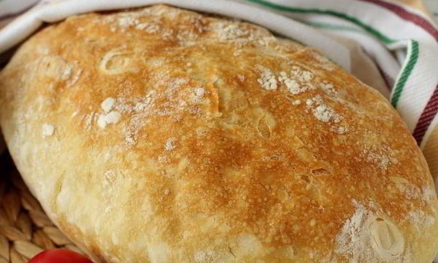 Рецепт хлеба без замеса в чугунке