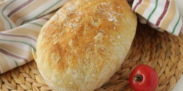 хлеб без замеса в чугунке