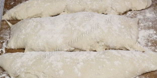 хлеб чиабатта в духовке