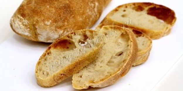 хлеб чиабатта в духовке