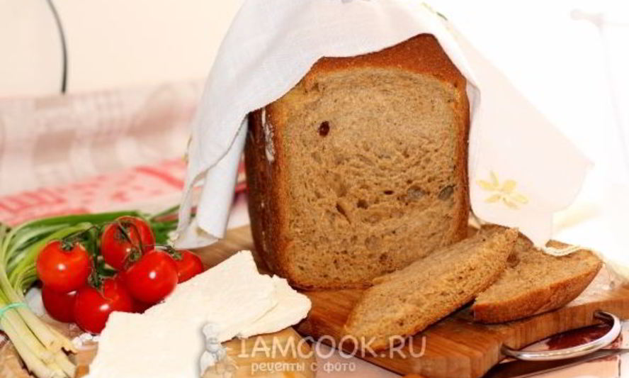 Рецепт хлеба из трех видов муки на кефире