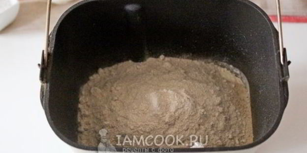 хлеб из трех видов муки на кефире