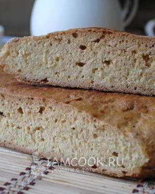 Хлеб на сковороде без дрожжей