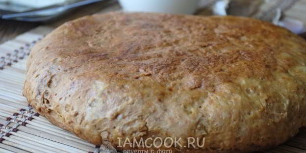 хлеб на сковороде без дрожжей