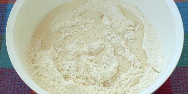 хлеб на сыворотке с оливковым маслом