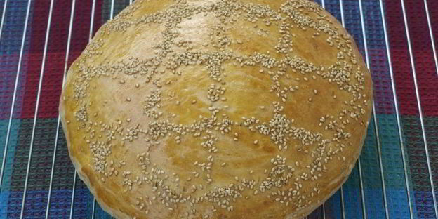 хлеб на сыворотке с оливковым маслом