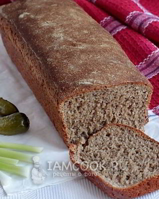 Хлеб пшенично-ржаной, с отрубями