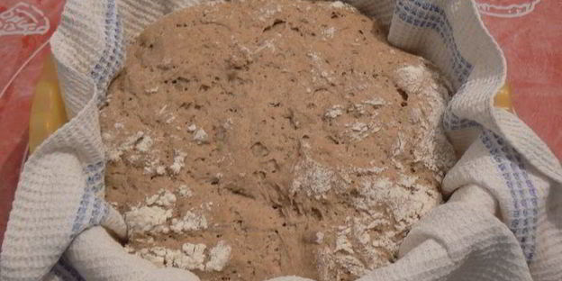 хлеб ржаной на закваске с семечками