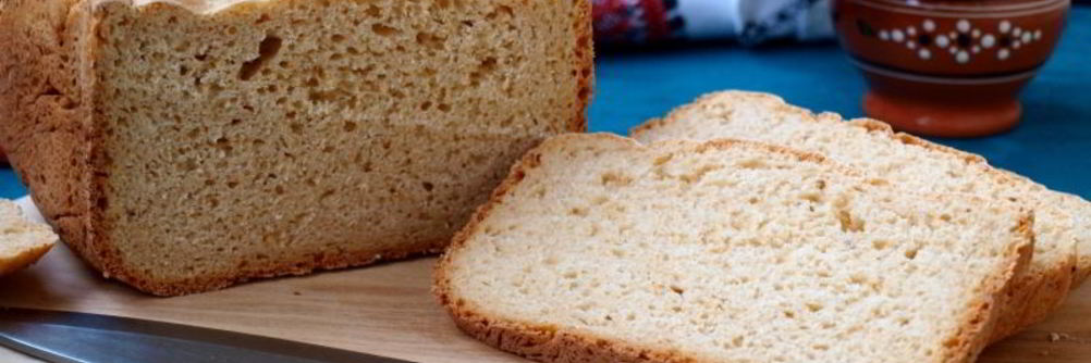 Хлеб с гороховыми хлопьями в хлебопечке