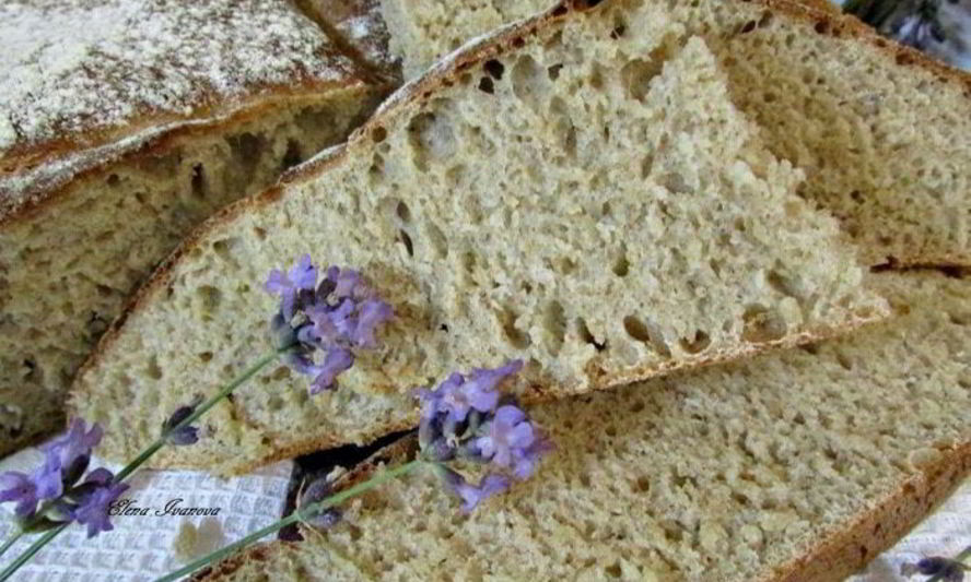 Рецепт лавандового хлеба