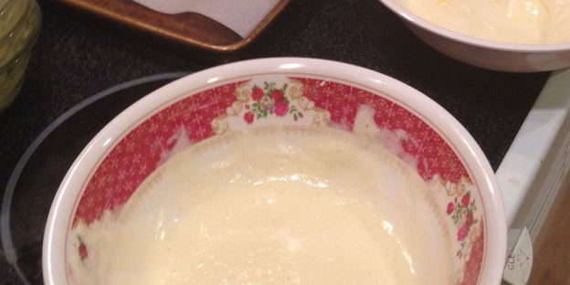 облачный хлеб на сметане