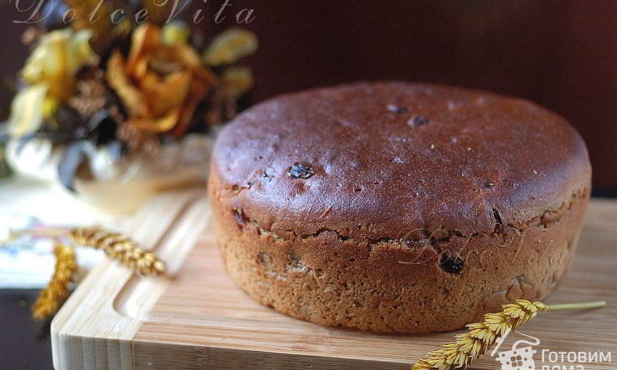 Рецепт ржаного десертного хлеба на закваске