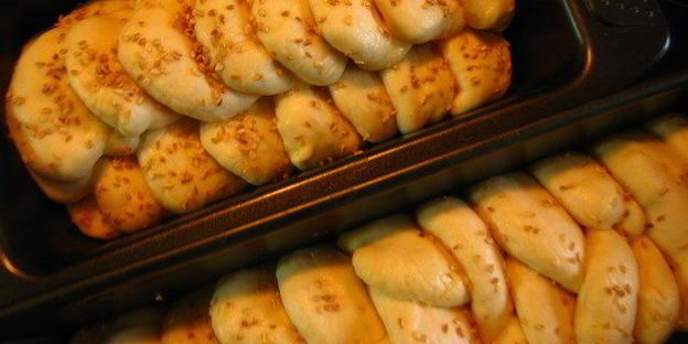 сербский хлеб погачице на топленом молоке