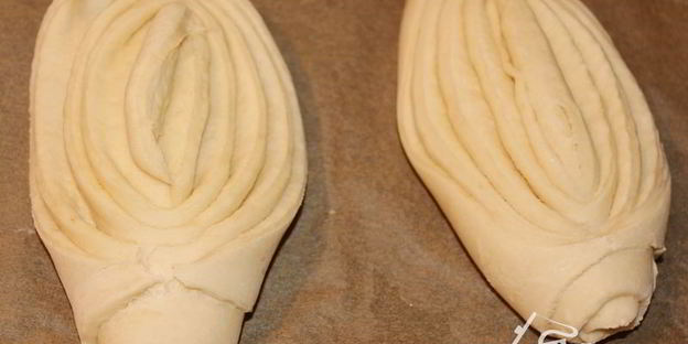 слоеный хлеб