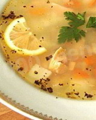 Суп из хлеба и фруктов по-литовски