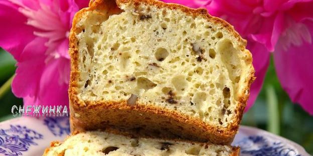 сырно-ореховый хлеб с горчицей
