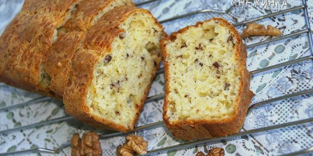 сырно-ореховый хлеб с горчицей